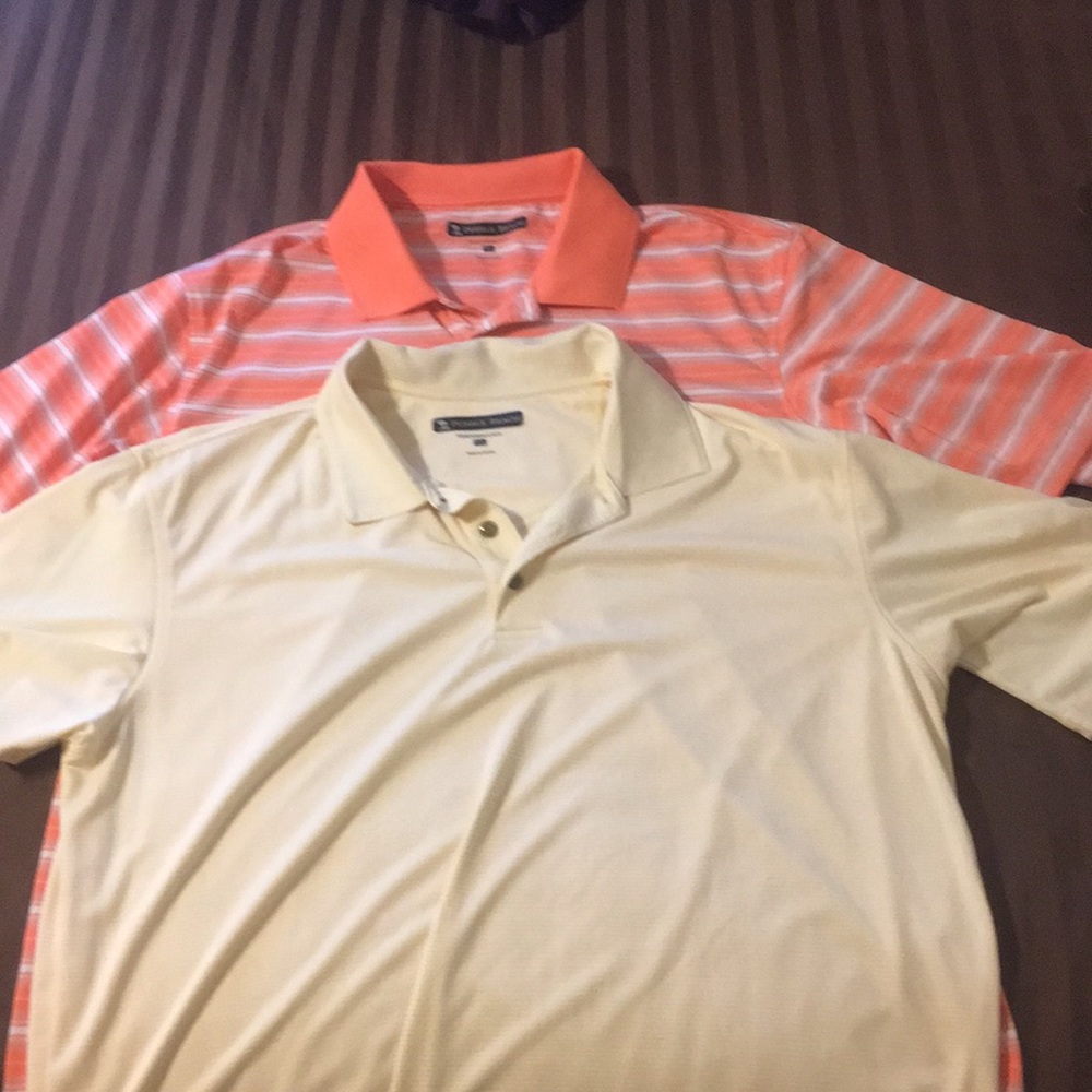 2 golf collard shirts